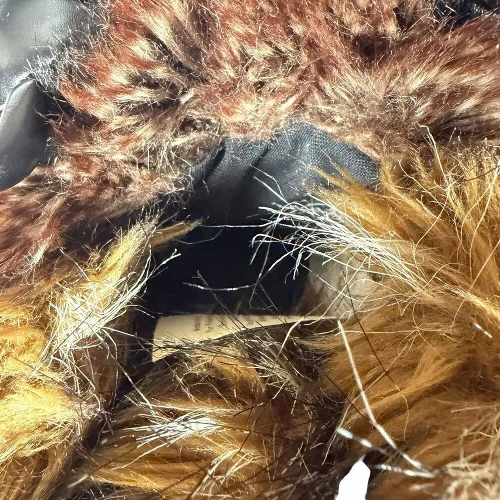 Folkmanis Puppets Great Horned Owl Brown With Rotating Head and Closes Eyes